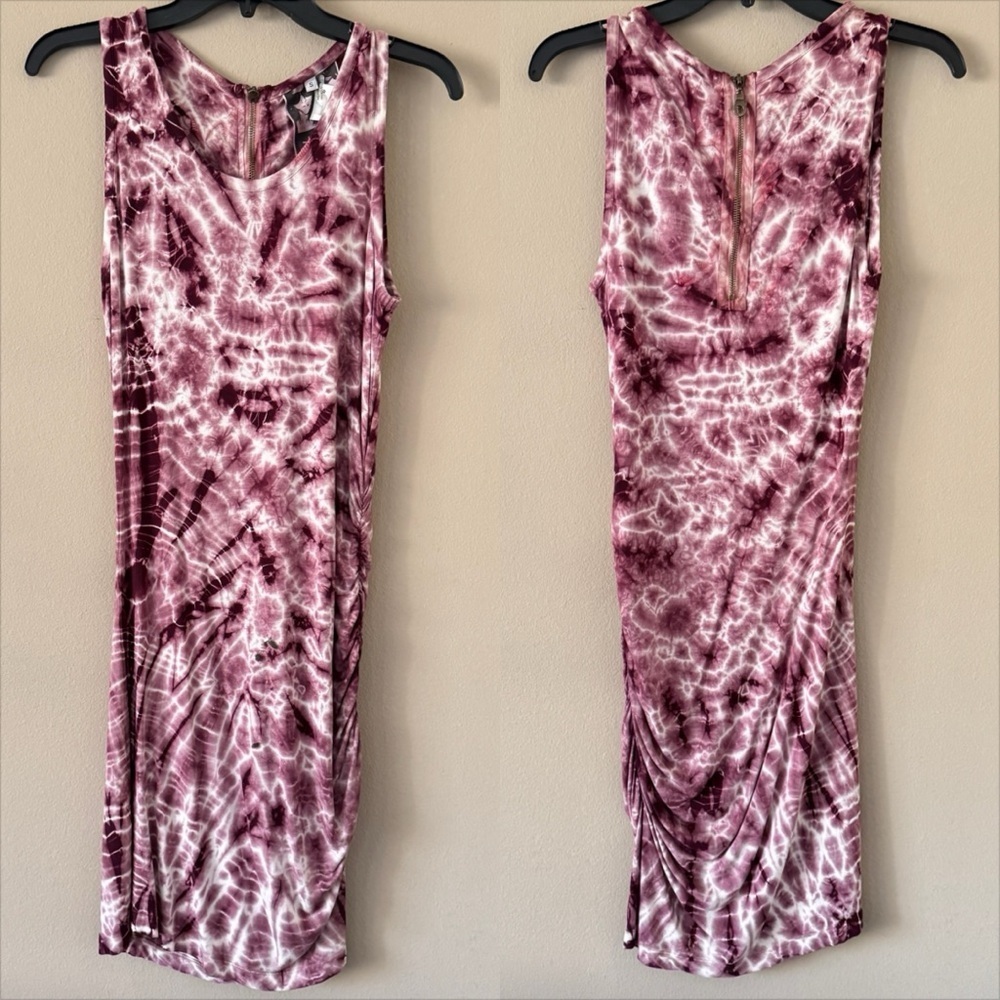 NWT Young Fabulous & Broke Cindy Geo Wash Silk Dress Size S